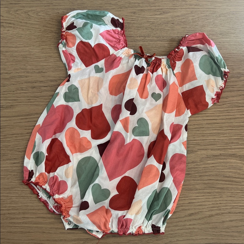 {pink chicken} hearts baby bubble